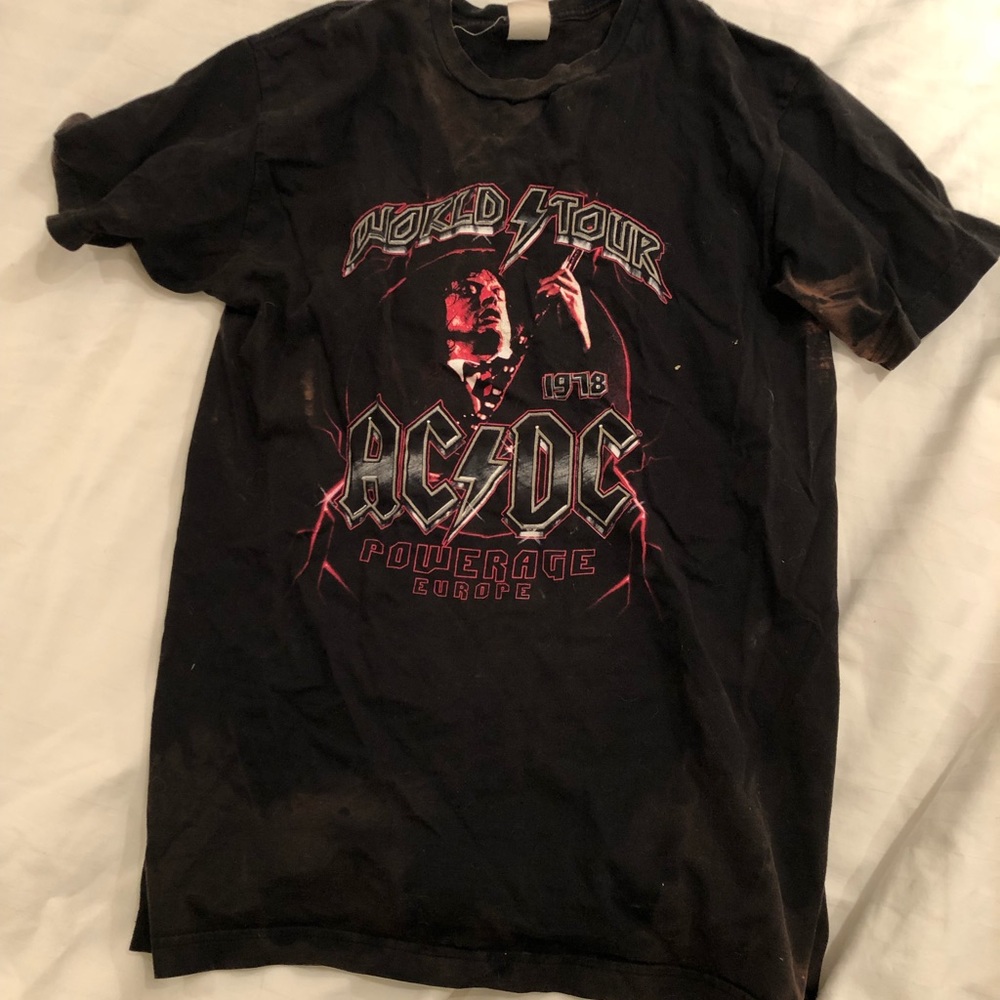 VINTAGE AC/DC 1978 Concert Tour Band Tee